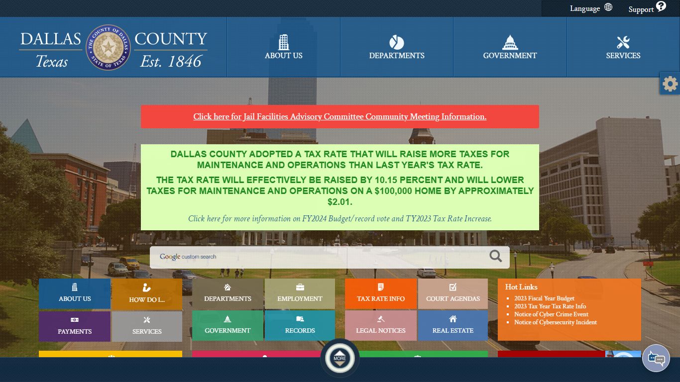 Dallas County Online Jail Search